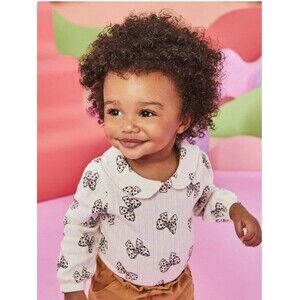 Bow Romper/ Long Sleeve/ Girl/ Size 6-9 Months/ Fall Outfit